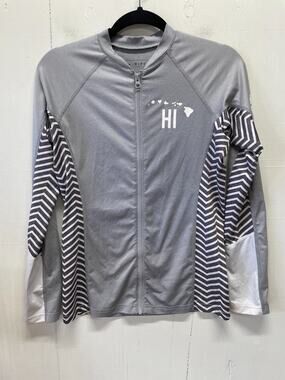 Rip Curl Women s Performance Fit Rashguard Shirt Jacket XL UPF 50+ HI Graphic